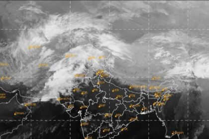 clouds have started entering the Indian region due to Western Disturbance.