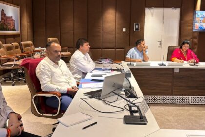 Pandurang K. Pole, today took an extensive virtual review of poll preparedness in the Union Territory of Jammu and Kashmir here at Nirvachan Bhawan, Jammu.
