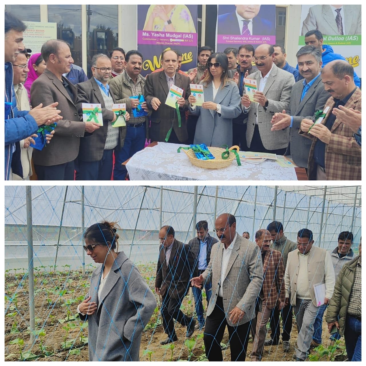 Mission Director Assesses Agricultural Scenario in Srinagar District