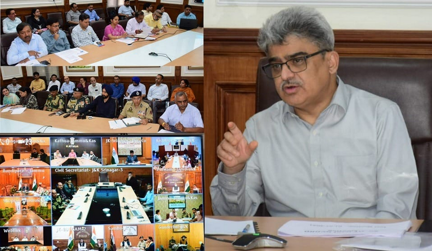 Chief Secretary Atal Dulloo Chairs UT Level Apex Committee Meeting to Combat Narcotics Trade in Jammu and Kashmir