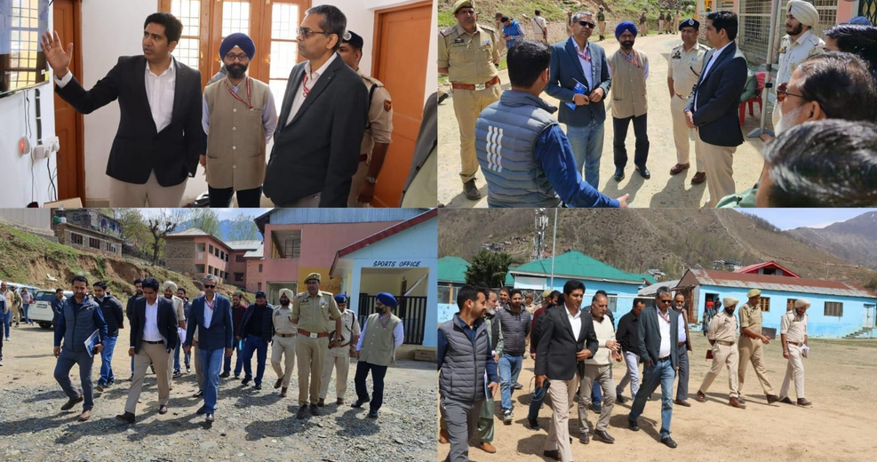 #ElectionPreparedness #Observation #UdhampurParliamentaryConstituency #Banihal #DistrictAdministration #ModelCodeOfConduct #ExpenditureMonitoring #SecurityPlan #VoterTurnout #SVEEP #ElectionCommissionOfIndia #PollingStation #MediaCertification #ExpenditureVigilance #SecurityPlan