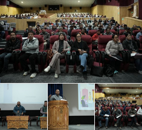 In view of the forthcoming Lok Sabha elections 2024, District Election Officer/ Deputy Commissioner, Leh, Santosh Sukhadeve organised a training for Booth Level Officers (BLOs) of district Leh at Sindhu Sanskrit Kendra (SSK), Leh on April 17.