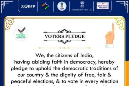 #IndianCitizens #Democracy #DemocraticTraditions #FreeFairElections #ElectionParticipation #ElectionPledge #Religion #Race #Caste #Community #Language #DemocraticValues