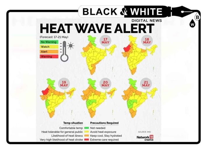 North India Sizzles Under Scorching Heatwave: How Intense Will it Get ?