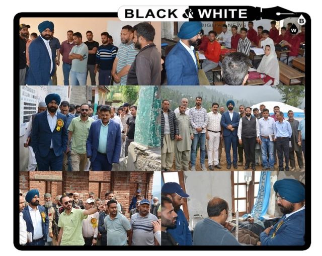 DC Doda inspects key establishments, facilities in Tehsil Gundna