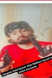 Infamous Gangster 'Makhan' Injured in Police Encounter: Exclusive Details Unveiled on Black and White Digital News Channel - Tune in for the Full Story!