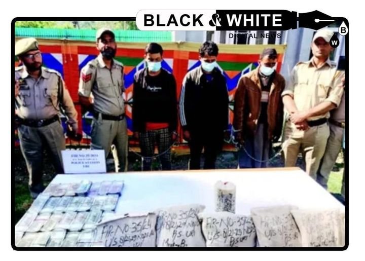 Record Drug Seizure in Kashmir: Police Bust Smuggling Ring Worth Rs 62 Crore, Nab Three