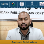 RO, 1-Ladakh PC, Santosh Sukhadeve briefs about the final turnout in Lok Sabha election 2024 and appreciates the electors for active participation.