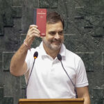 Rahul Gandhi Takes Oath As Lok Sabha MP With Copy Of Constitution In His Hand