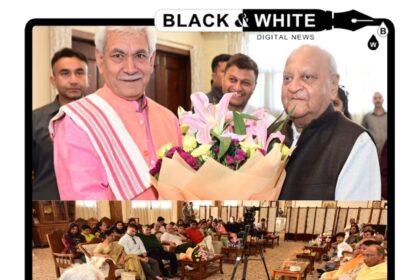 Lt Governor interacts with Business & Industry leaders at Raj Bhawan