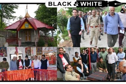 DC Kulgam Inspects Mata Kheer Bhawani Asthapan Manzgam, Reviews Mela Arrangements.