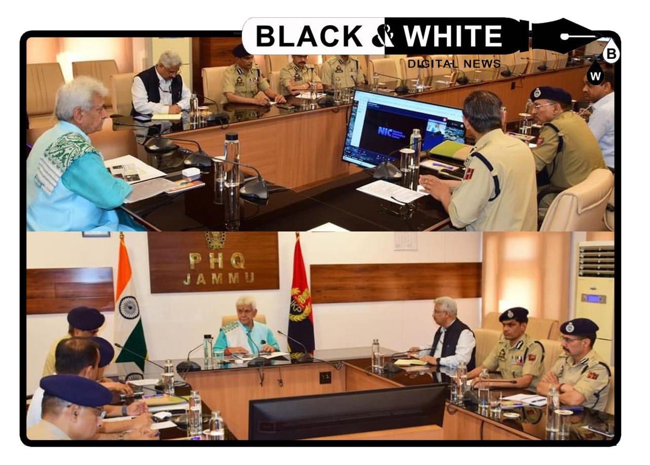 Lieutenant Governor Chairs High-Level Security Meeting After Reasi Incident.