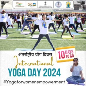 𝐓𝐡𝐞 𝐜𝐨𝐮𝐧𝐭𝐝𝐨𝐰𝐧 𝐡𝐚𝐬 𝐛𝐞𝐠𝐮𝐧!10th #InternationalDayofYoga