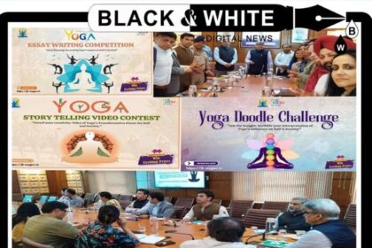 CS launches competitions on MyGov portal to mark 'International Yoga Day'.