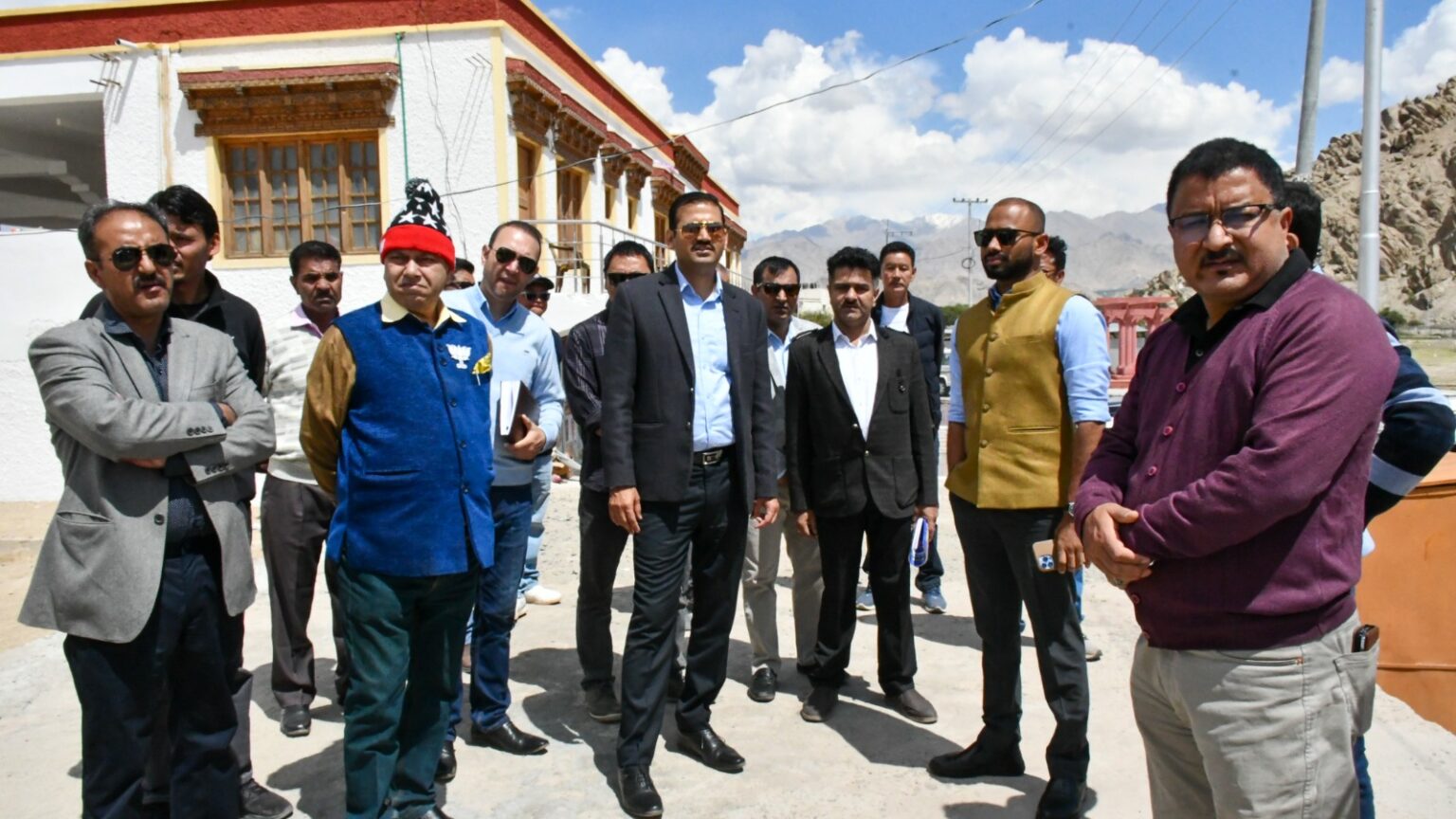 Administrative Secretary of Tourism and Culture, UT Ladakh Vikram Singh Malik Inspects Sindhu Ghat for 28th Sindhu Darshan Yatra
