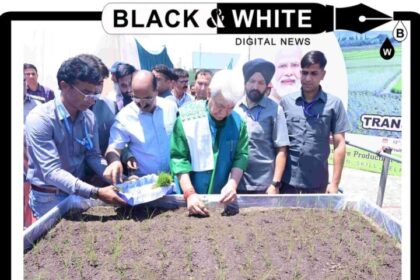 Lt Governor attends 'Paddy Transplantation Festival' at Anantnag.