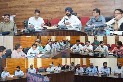 DC Doda reviews arrangements for 10th International Yoga Day.