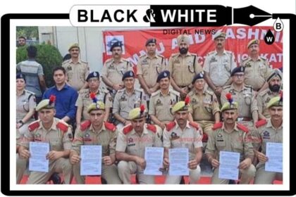 DGP RR Swain Honors SPOs for Bravery in Kathua; Nine Promoted to Constables.