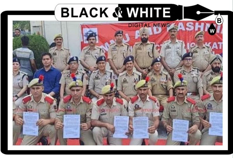 DGP RR Swain Honors SPOs for Bravery in Kathua; Nine Promoted to Constables.