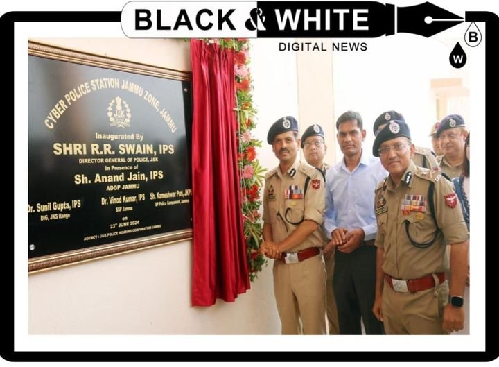 DGP J&K Inaugurates New Building of Cyber Police Station at Bagh-e-Bahu, Jammu.