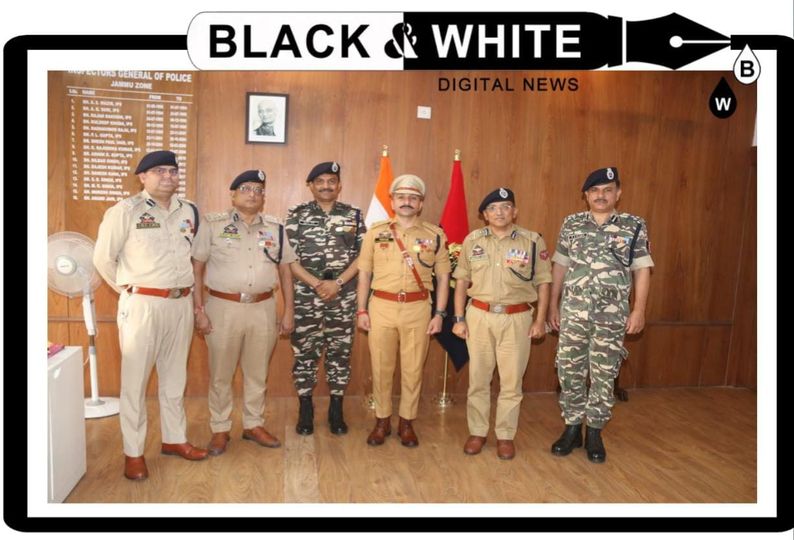 ADGP Jammu Adheres New Rank to Newly Promoted SP.