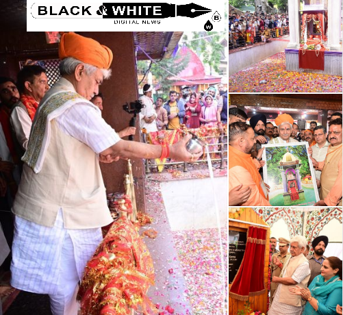 Foundation Stone Laid for Yatri Bhawan at Mata Kheer Bhawani Temple, Tulmulla, Ganderbal