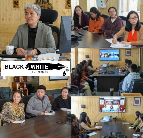 Press Release Leh, 25 June, 2024: Commissioner/Secretary, Social & Tribal Welfare Department Padma Angmo and officials and staff attended the webinar on the Three New Criminal Laws