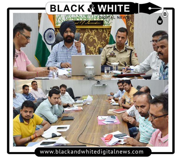 District level Committee reviews implementation of Road Safety measures in Doda District.