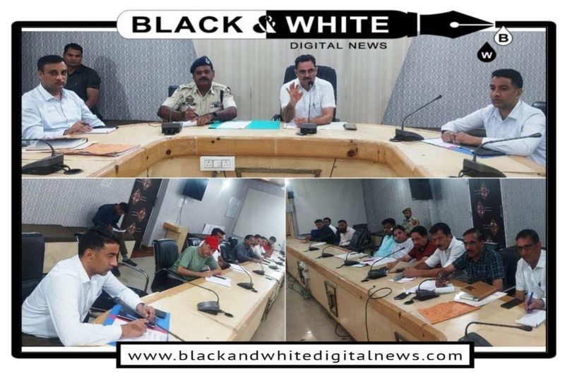 DC reviews preparedness for emergency situations arising amid monsoon.