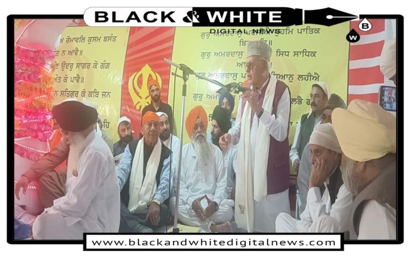 National Conference's Unwavering Support for Sikh Community, A Beacon of Hope and Unity: Farooq Abdullah