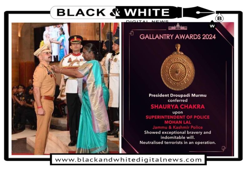 Valor Beyond the Call: Historic Shaurya Chakra Honors for J&K Police.