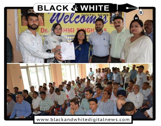 Rashmi Singh convenes public darbar at Surinsar.