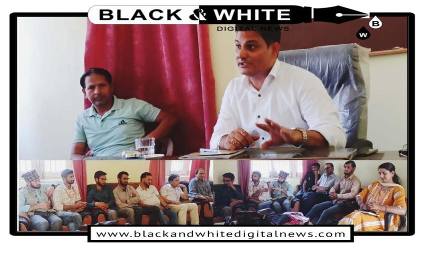 DIO Doda convenes meeting with media fraternity.