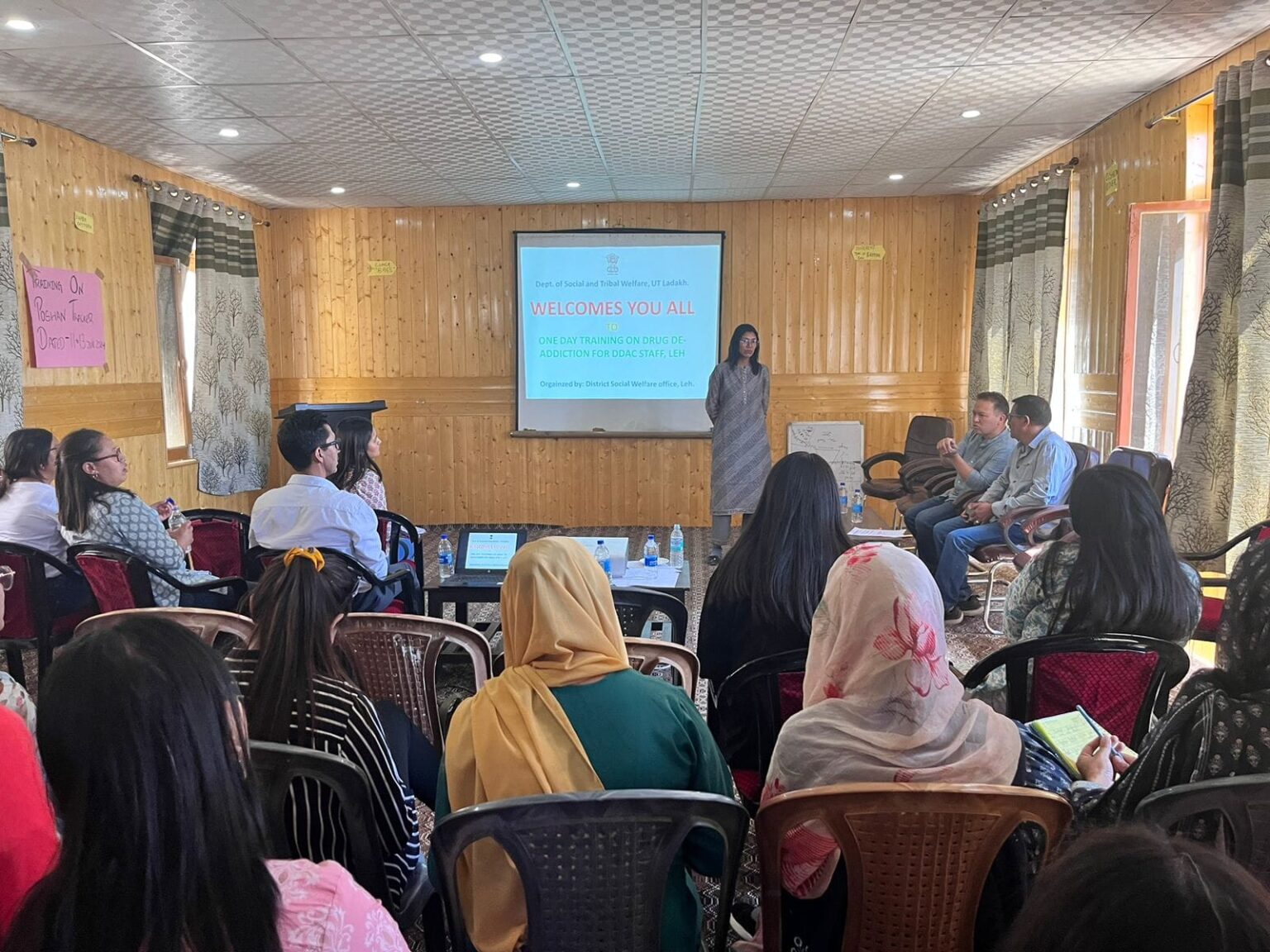 District Social Welfare Office Leh organizes Seminar-Cum-Training for De-Addiction centre staff