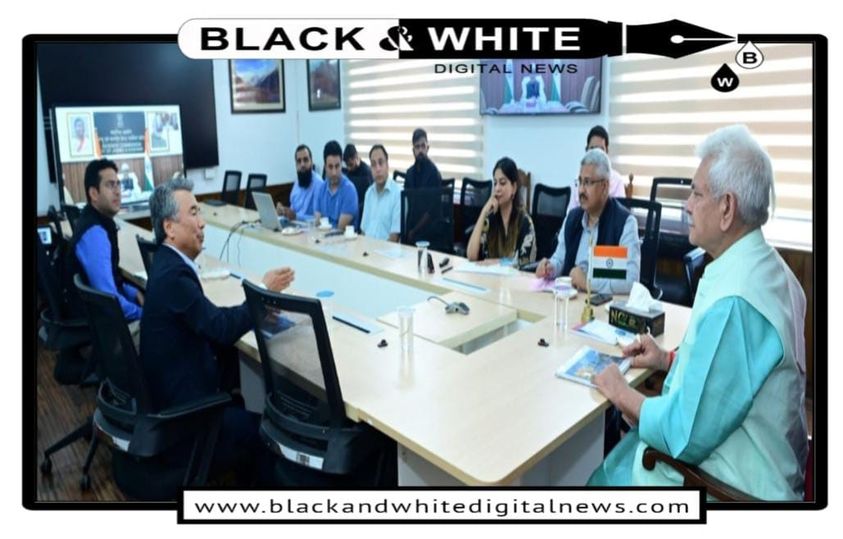 Lt Governor reviews preparations for inaugural edition of 'Kashmir Marathon'.