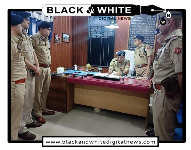 ADGP Jammu Zone Visits and Inspects Kanachak Police Station: A Comprehensive Review