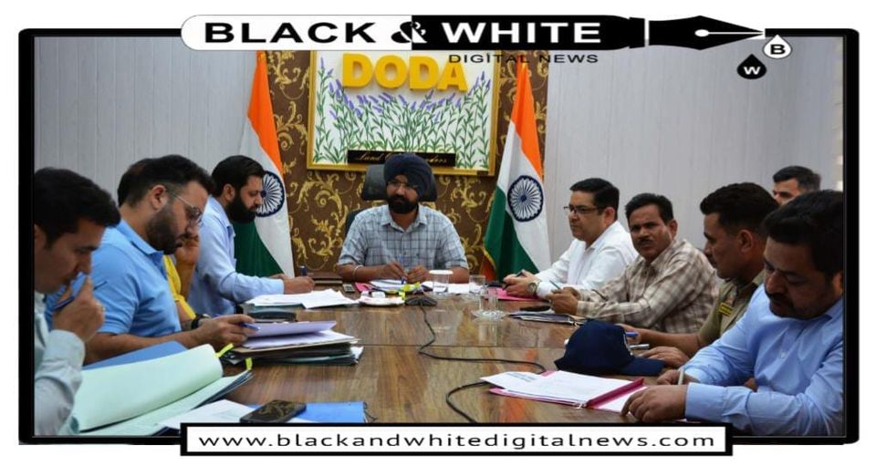 DC Doda chairs District Level Standing Committee Meeting on Land Encroachment.