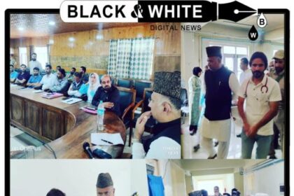 MP Ghulam Ali Khatana visits Gurez, reviews performance of various Departments