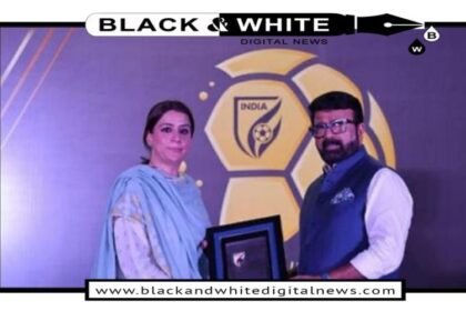 Secretary JK Sports Council Nuzhat Gull Honored at AIFF Awards 2024