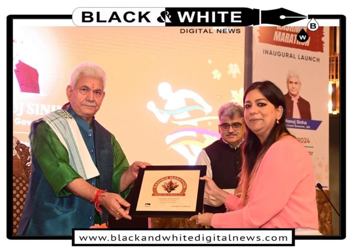 Srinagar to Host Inaugural Kashmir Marathon on October 20th Lt Governor Manoj Sinha Unveils Logo, Website, and Teaser for the Event