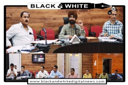 DDC Doda reviews progress on CRF, NABARD, City Towns Projects