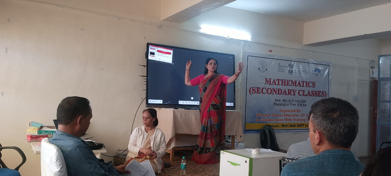 𝐏𝐫𝐞𝐬𝐬 𝐑𝐞𝐥𝐞𝐚𝐬𝐞 𝐋𝐞𝐡, 𝐉𝐮𝐥𝐲 𝟐𝟕, 𝟐𝟎𝟐𝟒: The 4-day Bhoti training concluded at DIET Leh, on July 26.