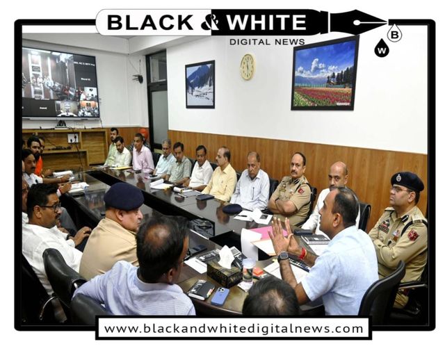 Div Com & ADGP Jammu review arrangements for Shri Buddha Amarnathji Yatra 2024