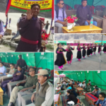 The Councillor of Hunder Constituency, Kunzang Lotus inaugurated the Hunder Sand Dune festival in the presence of President,