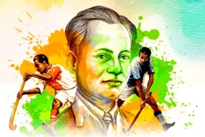 National Sports Day: Mansukh Mandaviya Honors Hockey Legend Major Dhyan Chand With Floral Tribute
