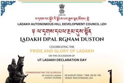 Join us for an unforgettable evening of theatrical performances and vibrant music as we celebrate "dPal rNgam Duston" on the occasion of UT Ladakh declaration day and mark 50 glorious years of tourism in the indigenous region of Ladakh. Don’t miss this extraordinary event filled with cultural richness and enchanting entertainment .