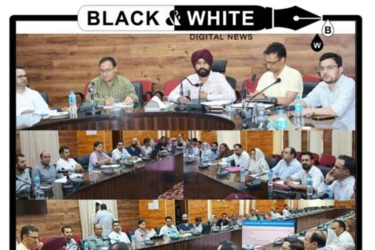 DDC Doda chairs review meeting of Rastriya Bal Swasthaya Karyakaram
