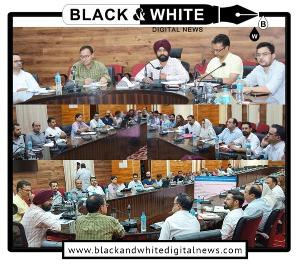 DDC Doda chairs review meeting of Rastriya Bal Swasthaya Karyakaram