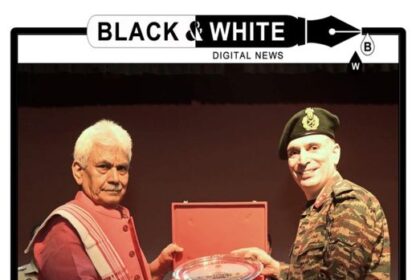 Lt Governor addresses officers of Army, Navy & Airforce undergoing Higher Command Course at Army War College