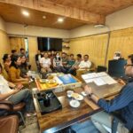 The (A) Secretary Law, Mr Bhagat convenes meeting to discuss law related issues in the Administrative set up of UT Ladakh